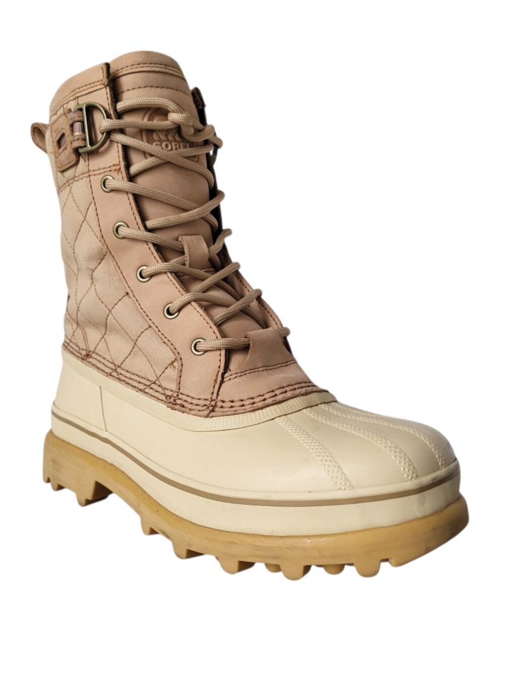 Sorel Caribou Royal Winter Boots in Canoe/Caribou Beige Women's Size 9